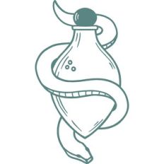 snake potion bottle
