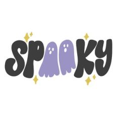 Spooky Retro Ghost