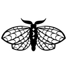 halloween moth
