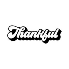 Thankful SVG