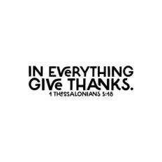 In Everything