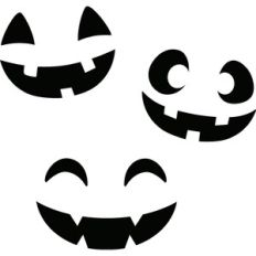 Jack O Lantern faces