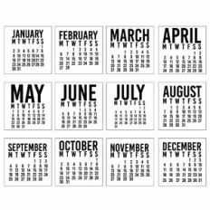 Bold 2023 Calendar