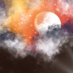 Mystical Halloween Sky