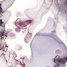 Alcohol Ink Metallic Geode Background