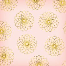 Gold and Pink Metallic Pattern