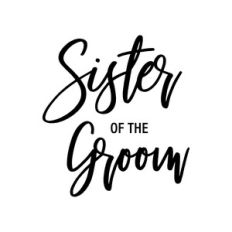 Sister of the Groom