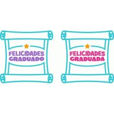 diploma - felicidades graduado