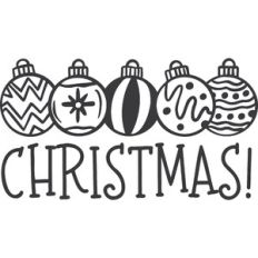 Christmas and Ornaments