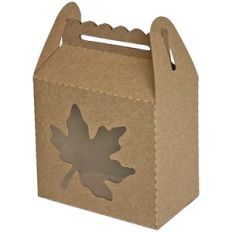 Scallop Gable Box with Leaf Window