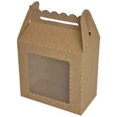 Scallop Gable Box with Square Scallop Window