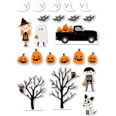 3D Chipboard Village Halloween Add-On