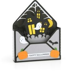 Box Card Envelope Haunted House