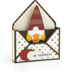 Box Card Envelope Fall Gnome