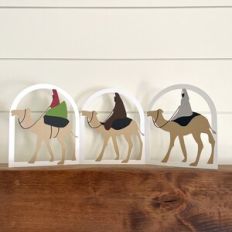 Christmas Scene Decor Nativity Wisemen