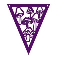 Mushroom fall bunting