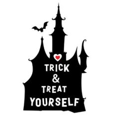Funny Halloween saying castle