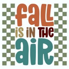 Fall Is In The Air Retro Design