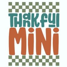 Thankful Mini Retro Design