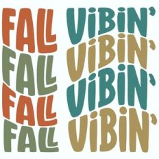 Fall Vibin Retro Design