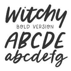 BFC Witchy Halloween Script Bold