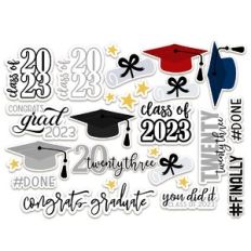 2023 Graduation Stickers