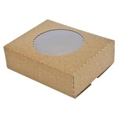 Rectangle Box with Round Scallop Window