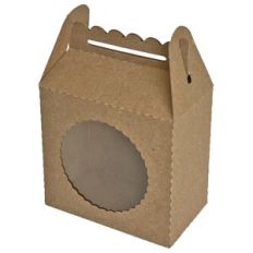 Scallop Gable Box with Round Scallop Window