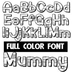 Mummy Color Font