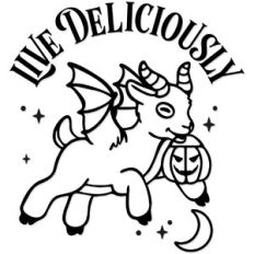 Live Deliciously Evil Goat
