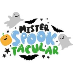 Mister Spook Tacular Halloween Slogan