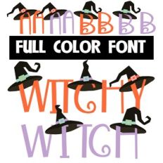 Witchy Witch Color Font