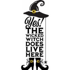 the wicked witch lives here