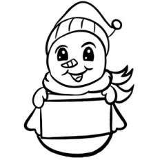 Cute Snowman