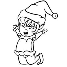 Cute Happy Elf