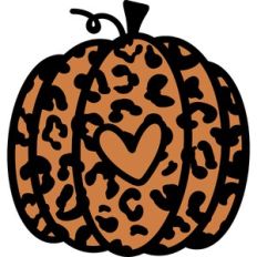 Leopard Print Pumpkin