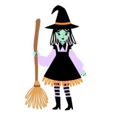 Little Halloween Witch