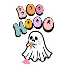 Boo Hoo Crying Ghost