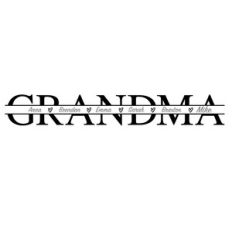 Grandma split name frame