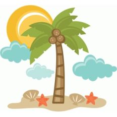 beach scene