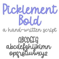 PN Picklement Bold