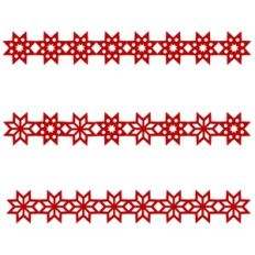 Festive Star Borders