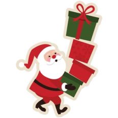 Santa Carrying Presents