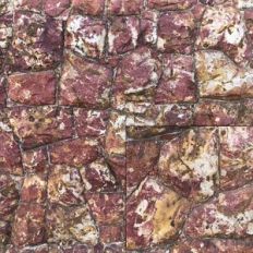 pink stone wall pattern
