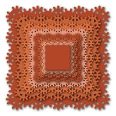 nested fall lace squares