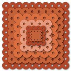 nested fall eyelet squares