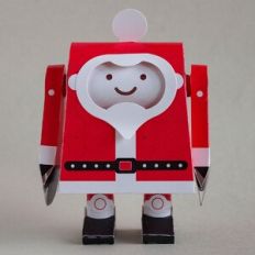 astronaut-santa print then cut