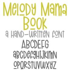 PN Melody Mama Book