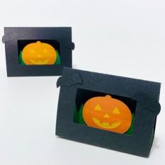 Pumpkin frame ornament