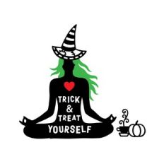 Halloween funny witch
